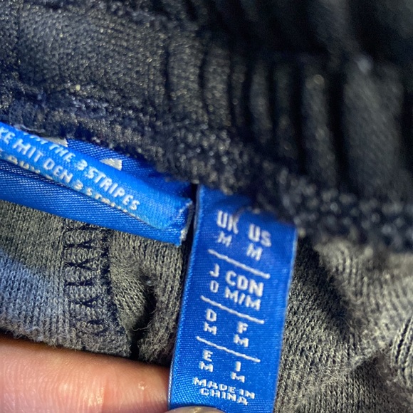 Adidas navy sweat shorts - Picture 3 of 3